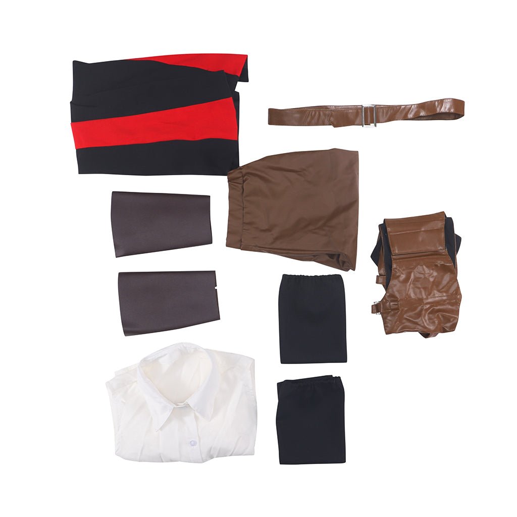 Стильный женский костюм из искусственной кожи для косплея