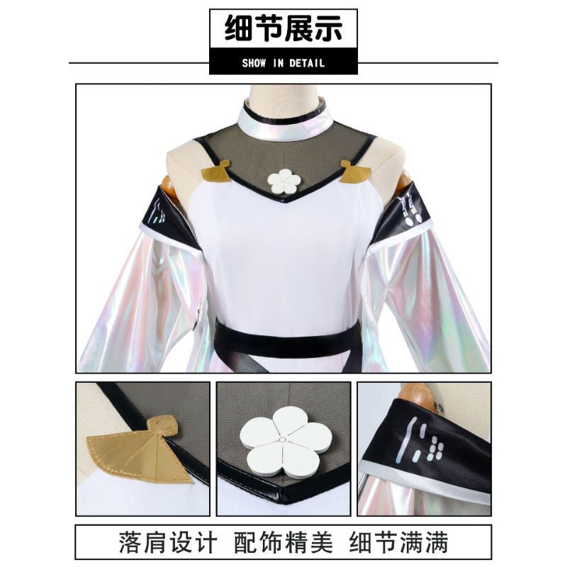 Костюм для косплея Yae Miko из Genshin Impact - Элегантный наряд лисы на троне