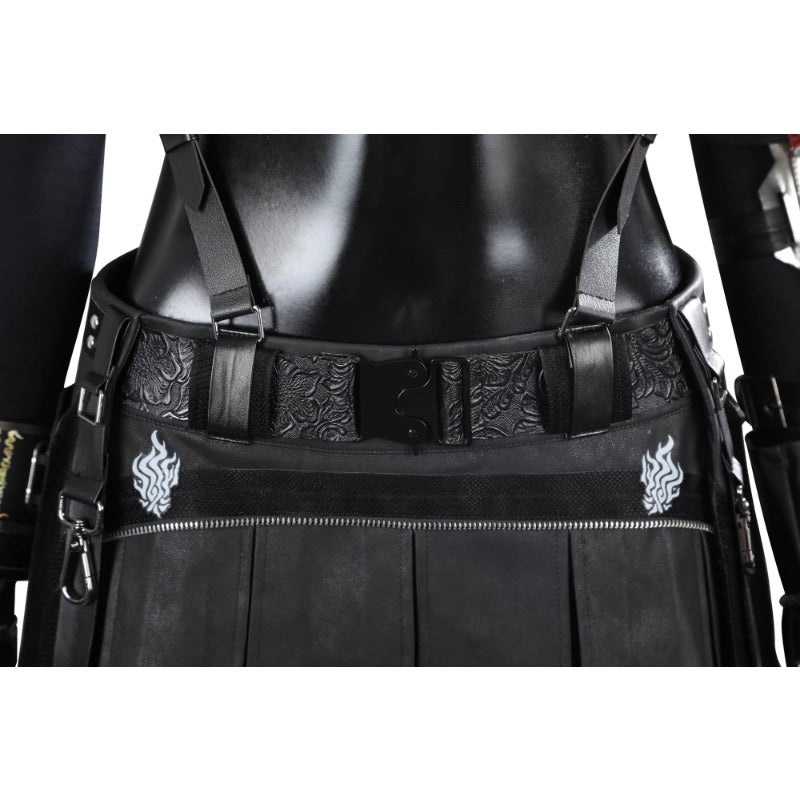 Костюм для косплея Тифы Локхарт из Final Fantasy VII - парик, обувь, аксессуары