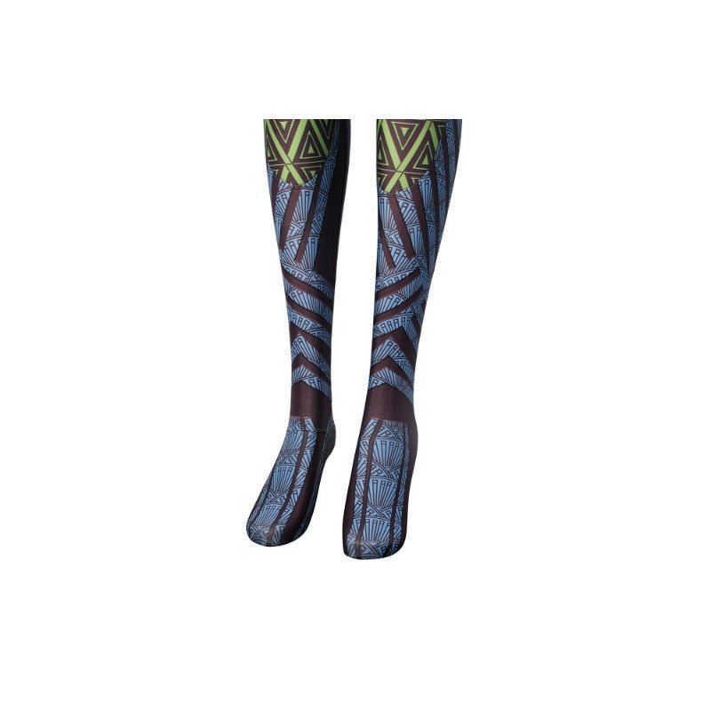 Костюм для косплея Накии из 'Черная Пантера: Ваканда навсегда' - Зентай комбинезон