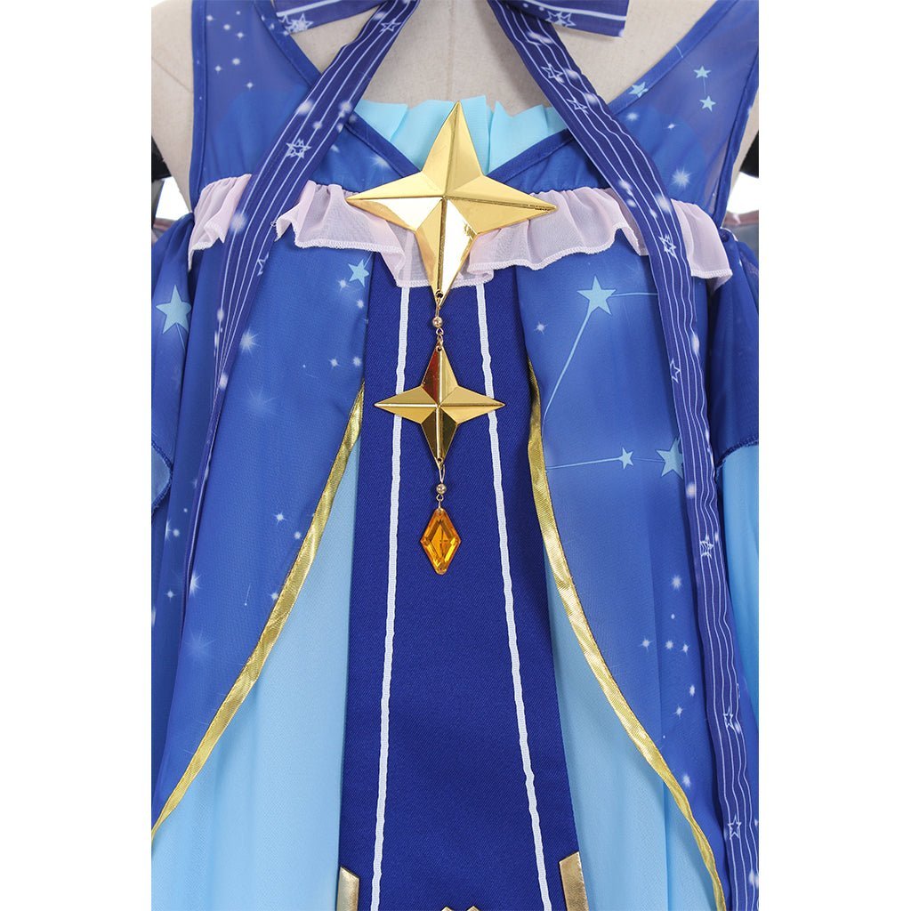 Костюм для косплея Snow Miku из Vocaloid – зимний образ Hatsune Miku