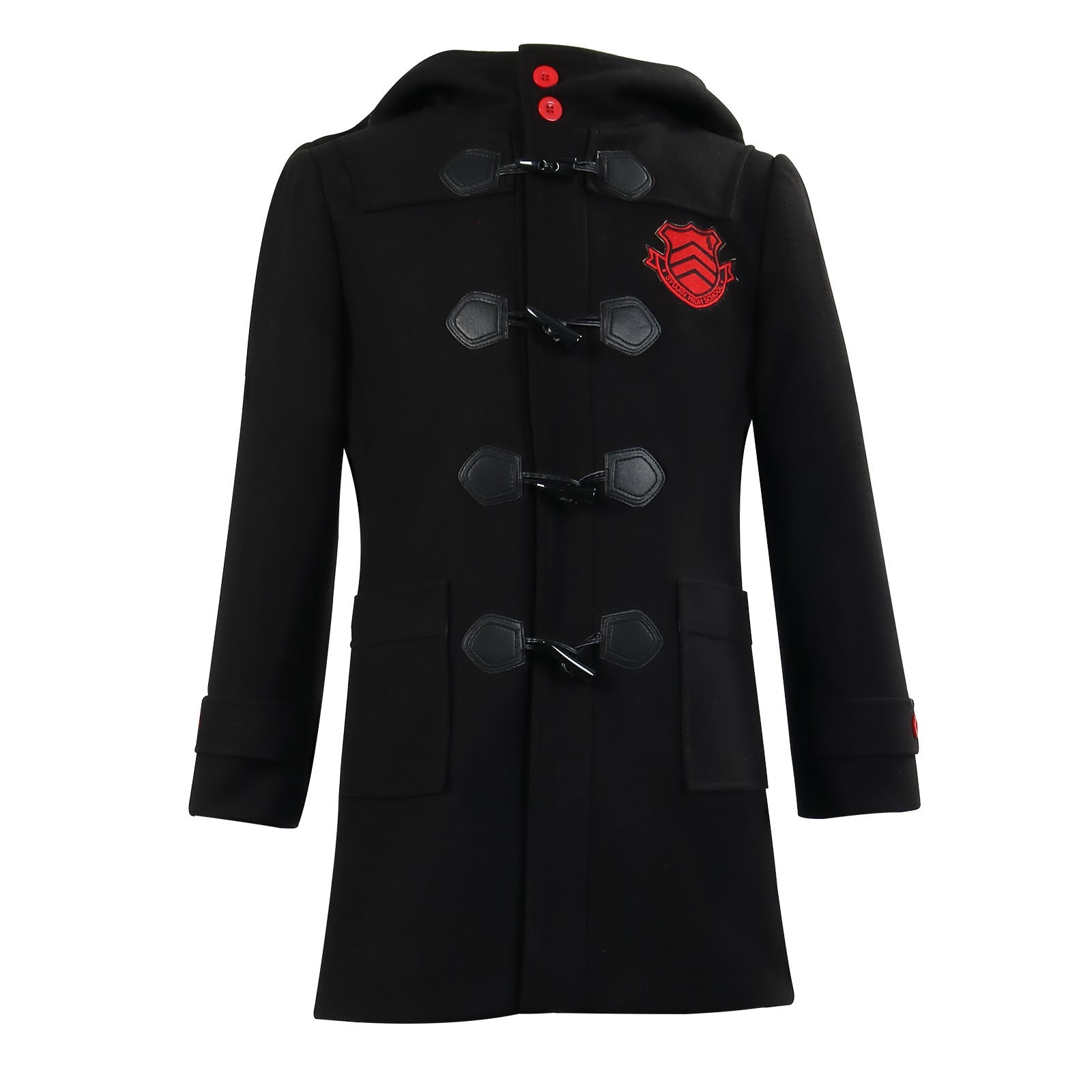 Костюм для косплея Persona 5 Рен Амамия зимний шерстяной плащ