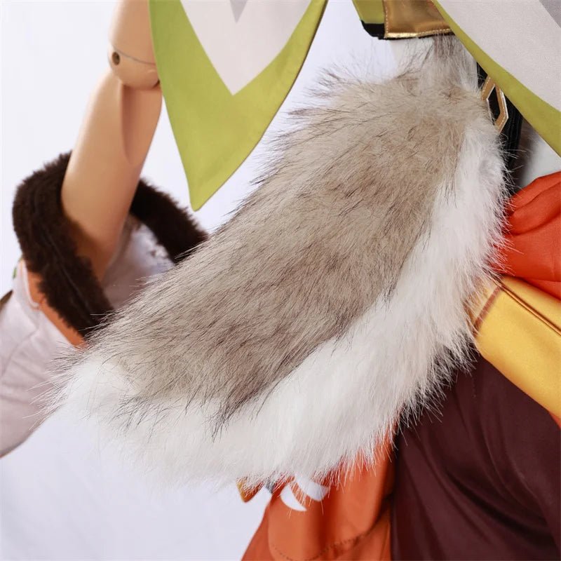 Костюм Качины из игры Genshin Impact в стиле Натлан, пятнистое золото