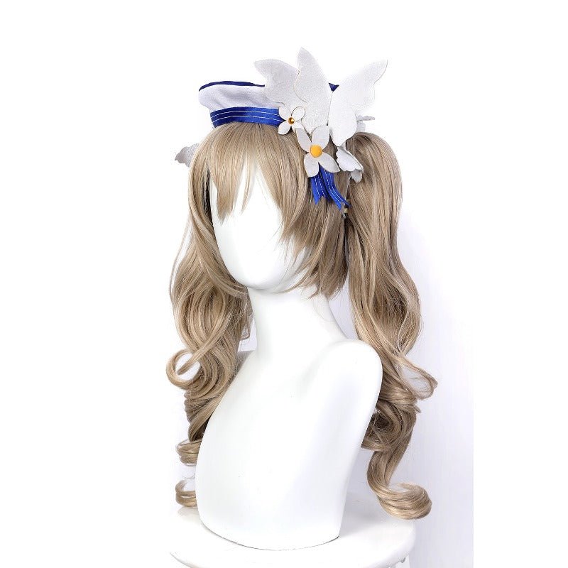 Genshin Impact Барбара Купальник Косплей Костюм с Сумкой для Лета