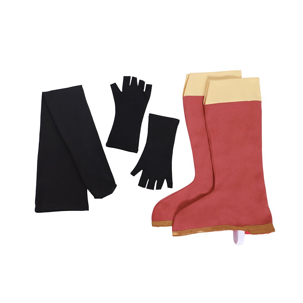 Костюм Мегумин из KonoSuba: Красный Архимаг Ведьма для Хэллоуина и аниме фанатов