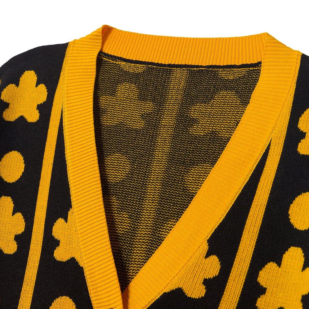 Аниме Трафальгар Д. Уотер Лоу Свитер Кардиган Пальто | Вязаный пиджак для взрослых | Серия свитеров для косплея