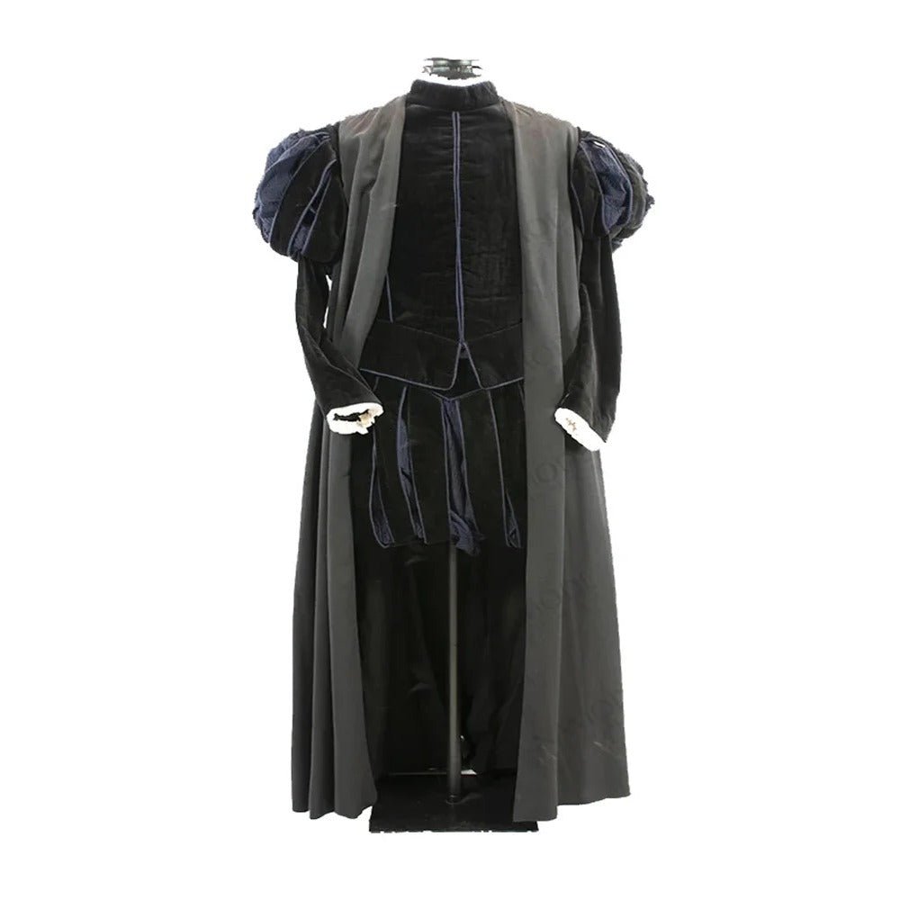 Костюм короля Генриха VIII Тюдора - Мужской Елизаветинский Средневековый Наряд с Плащом | Animegrad Средневековая Серия