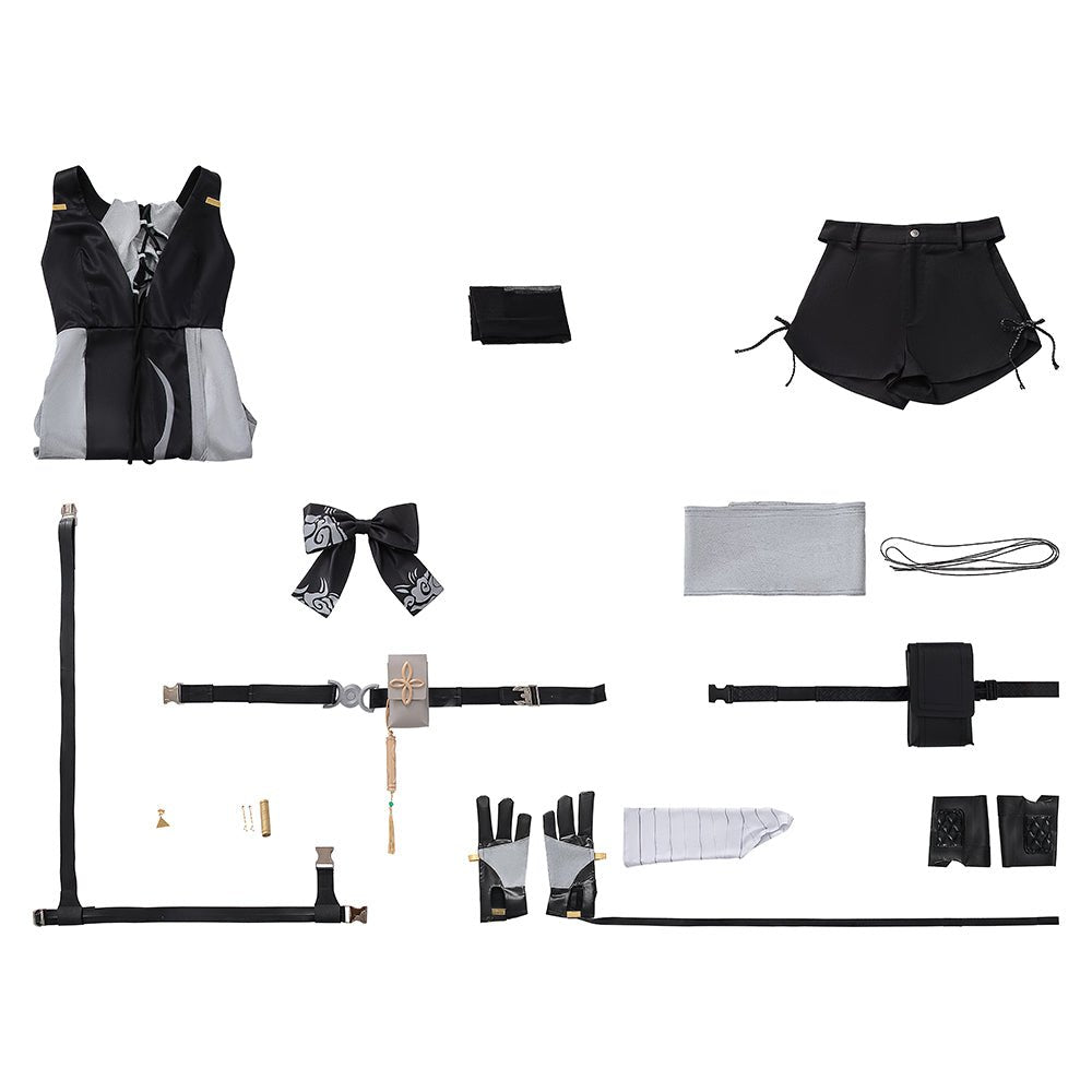 Костюм Женского Ровера из Wuthering Waves - Игровой наряд для Хэллоуина