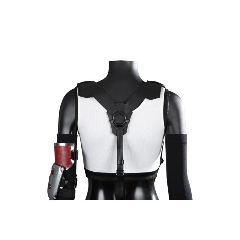 Костюм для косплея Тифы Локхарт из Final Fantasy VII - парик, обувь, аксессуары