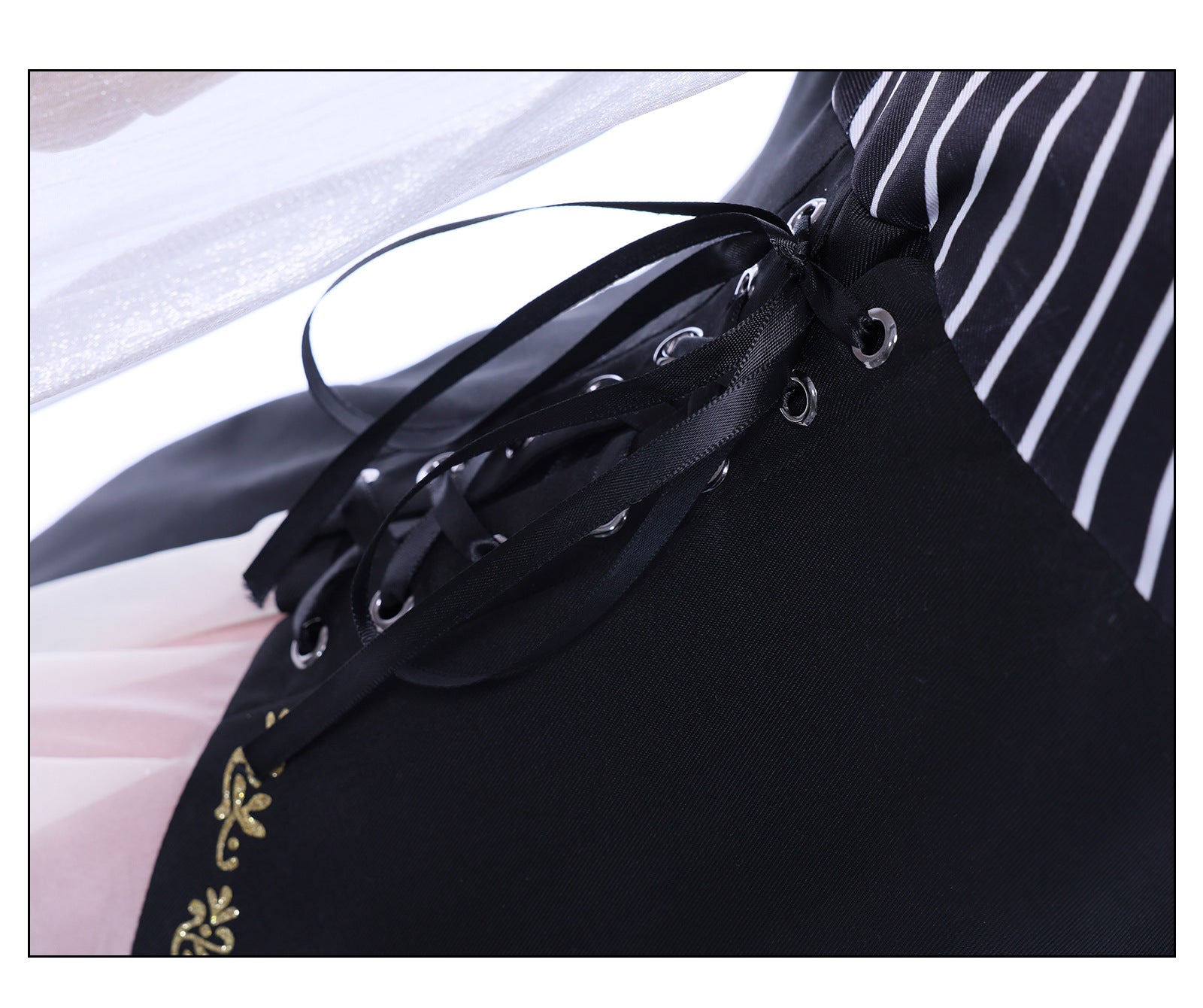 Костюм для косплея Yutenji Wakamugi из BanG Dream! Ave Mujica в готическом стиле на Хэллоуин