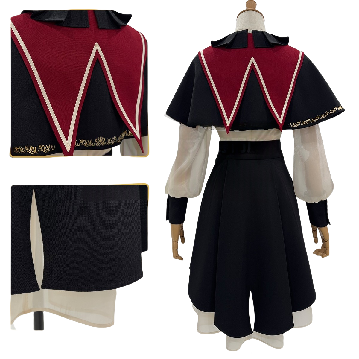 Костюм для косплея Wakaba Mutsumi из BanGDream Ave Mujica - Высокое качество