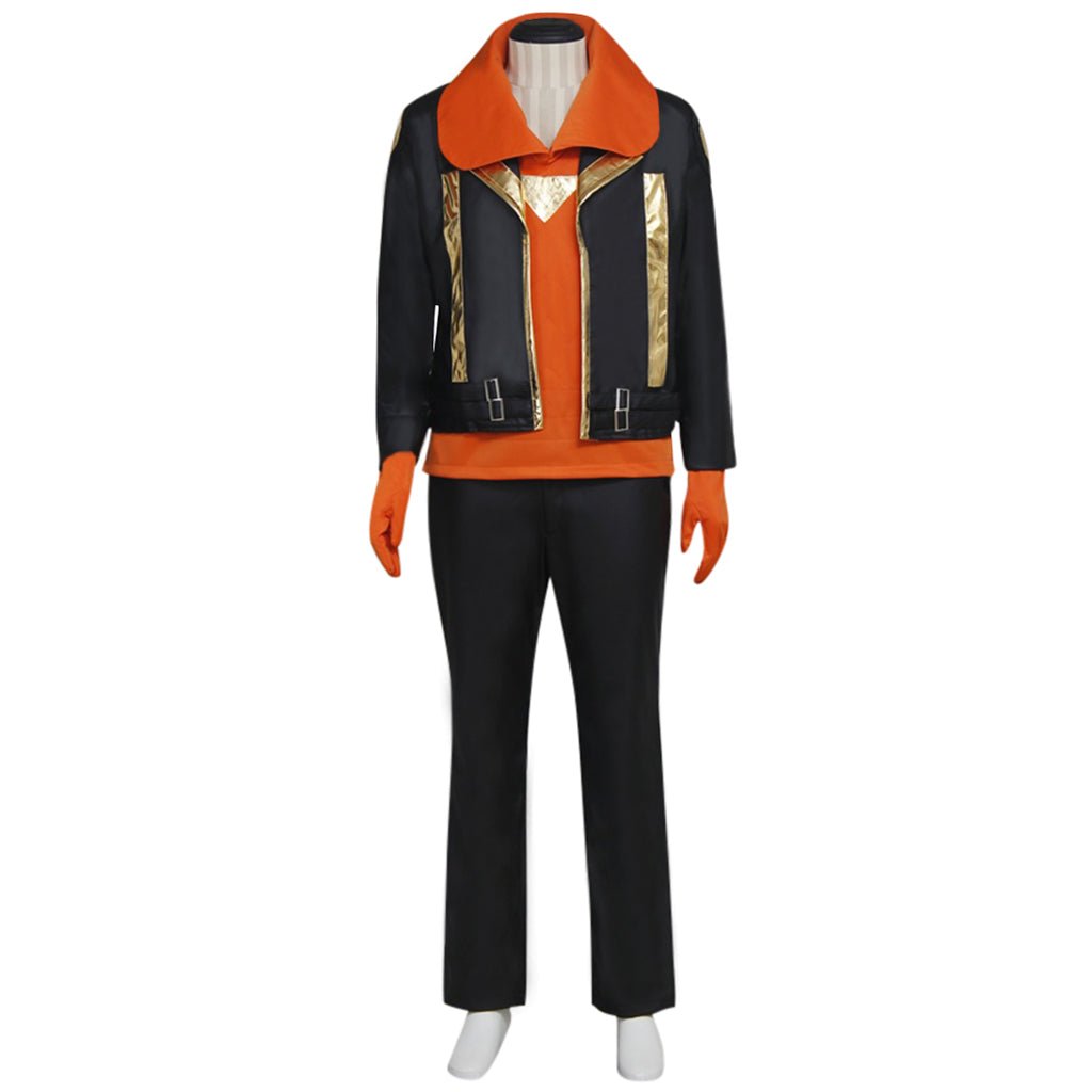 Костюм для косплея черная кожаная куртка Команды Искра из Pokemon Go