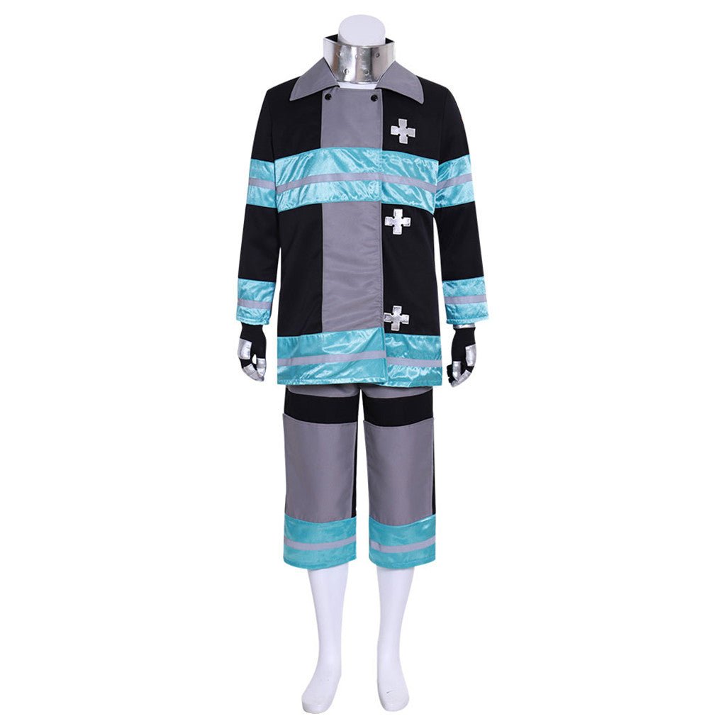 Костюм для косплея из аниме Огненный Батальон: мужская рабочая форма для фанатов аниме