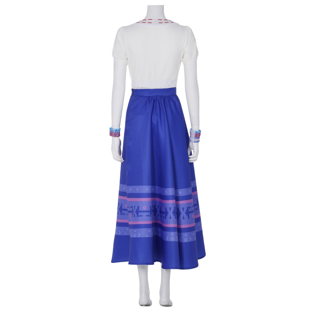 Костюм для косплея Луизы Мадригал из 'Энканто' - Женский наряд на Хэллоуин