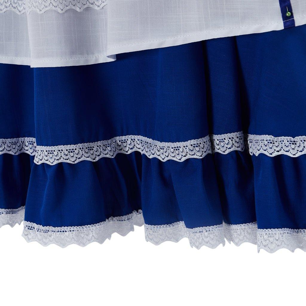 Костюм Принцессы Белль Синее Платье для Женщин