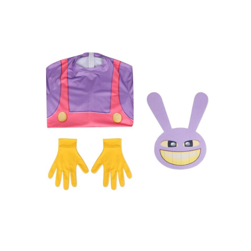 Jax из Удивительного Цирка в Цифре Костюм для Косплея на Хэллоуин и Конвенции