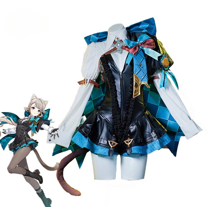 Костюм для косплея Линетт из игры Genshin Impact, костюм мага для женщин, полный набор