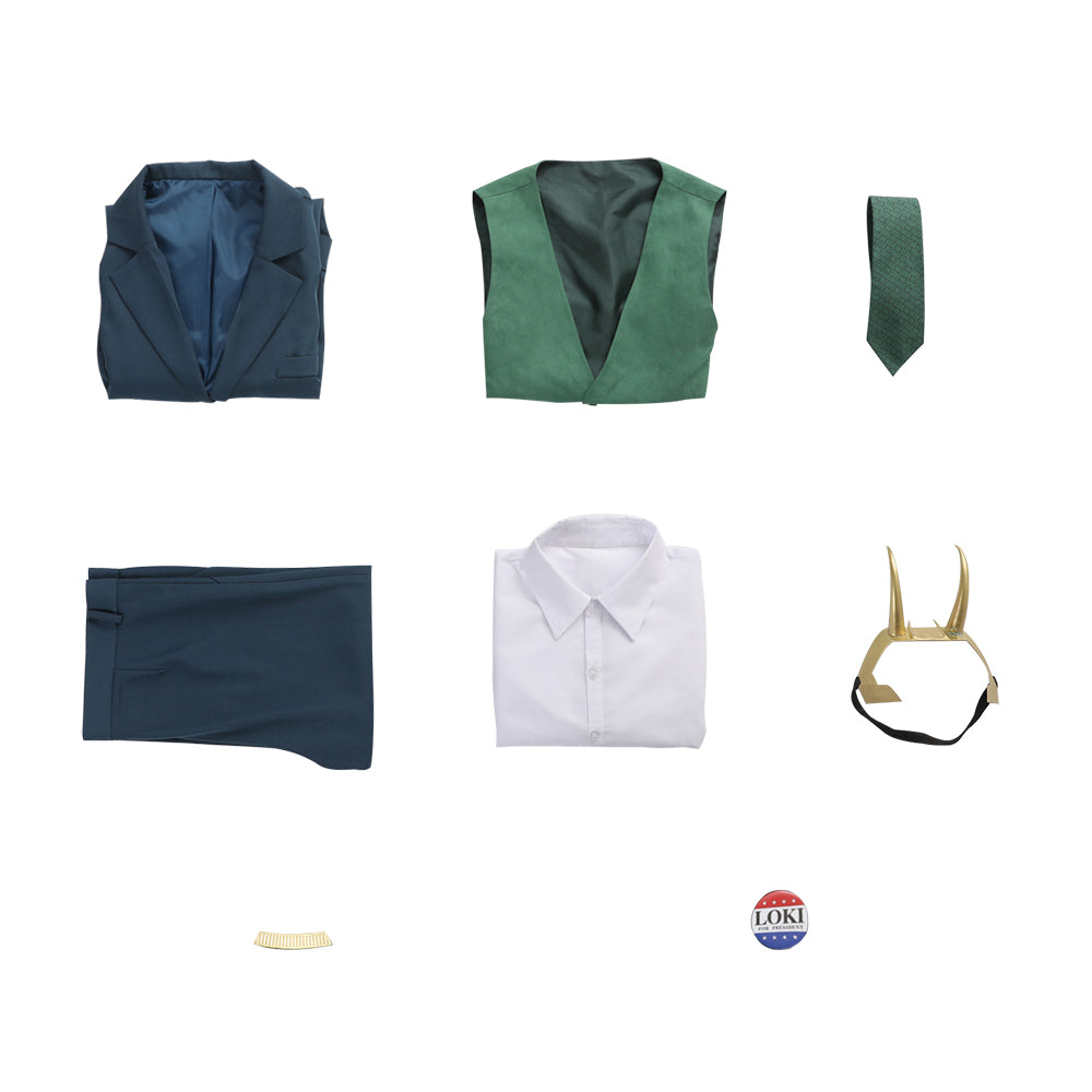 Косплей костюм Локи из Honkai: Star Rail – костюм персонажа игры для мужчин