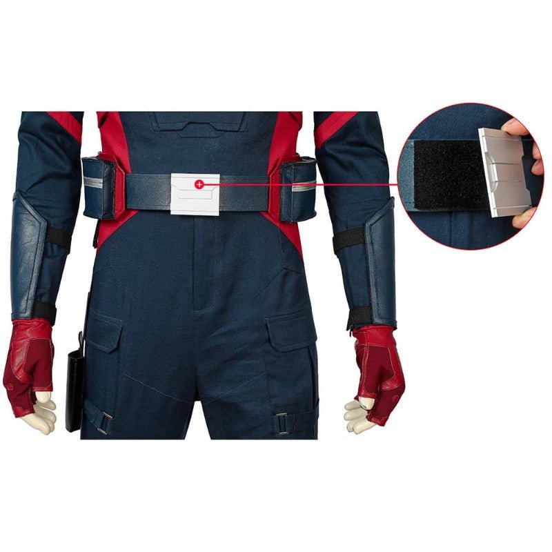 Костюм Капитана Америки: Сокол и Зимний Солдат US Agent для Хэллоуина