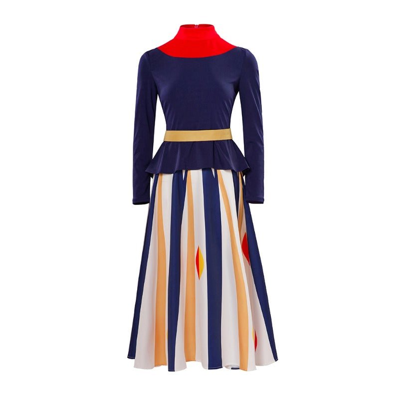 Костюм Фрэнни Робинсон для косплея - Длиннорукавное миди-платье для женщин