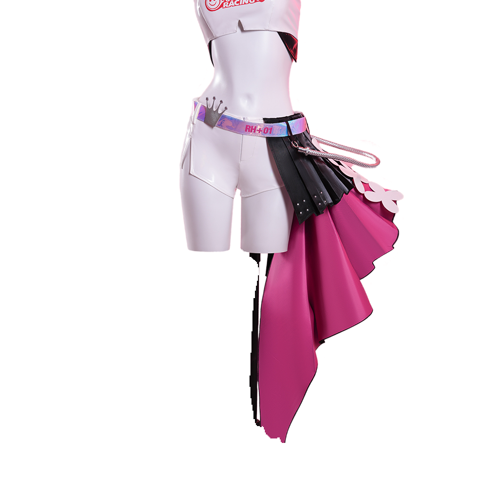 Гоночный костюм Hatsune Miku 2025 для косплея - Одежда персонажа Vocaloid