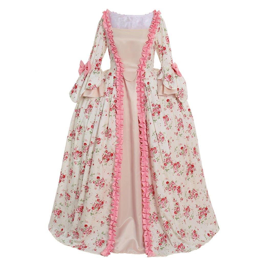 Женское платье Марии-Антуанетты в стиле рококо | Викторианский костюм для мероприятий