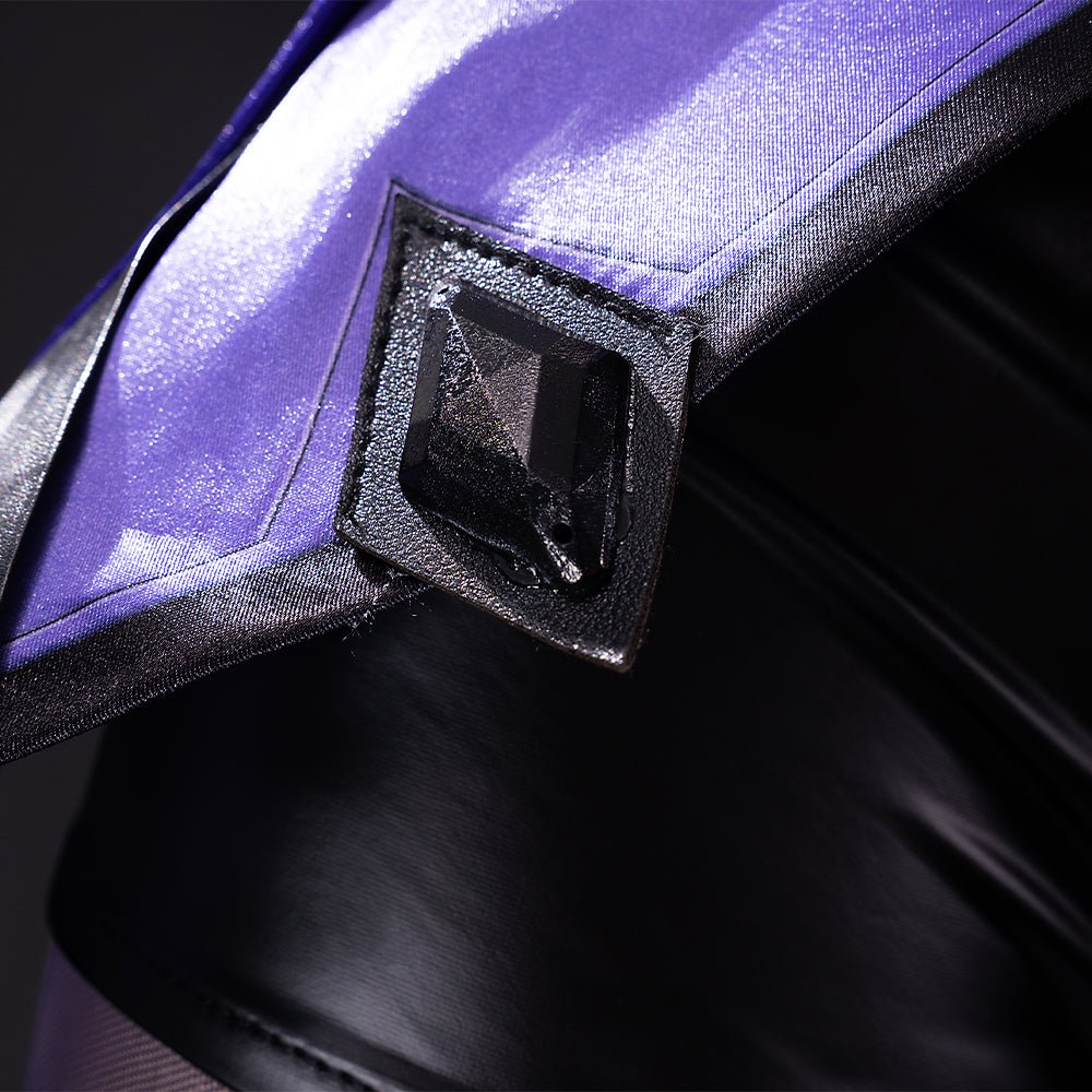 Костюм для косплея Черный Лебедь из Honkai Star Rail | Фиолетовое платье, парик и аксессуары