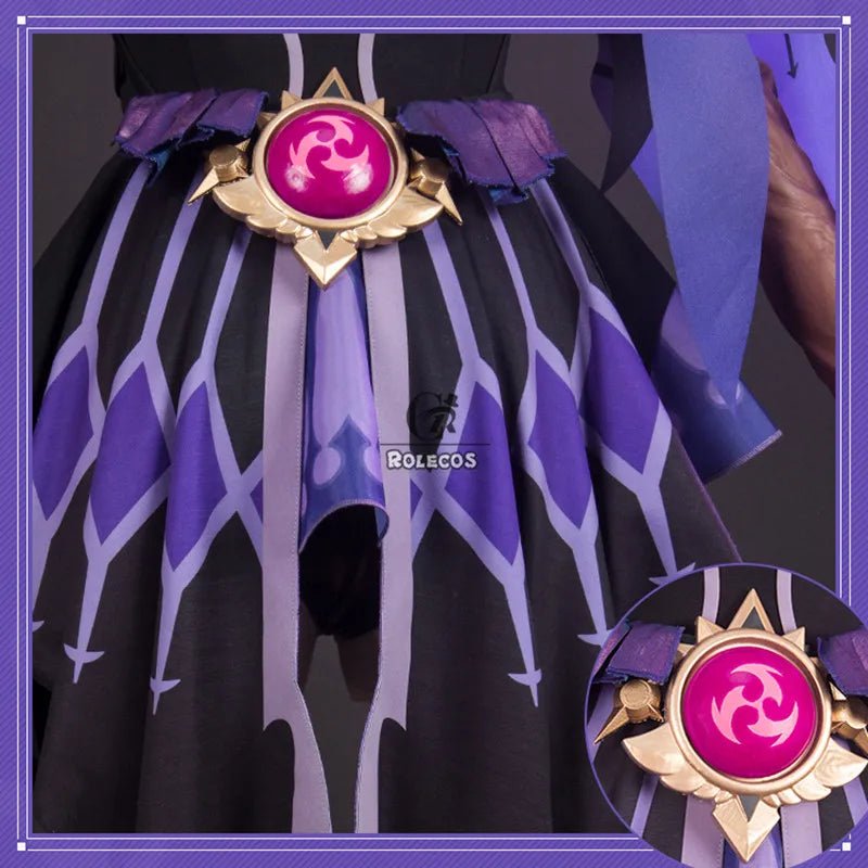 Костюм для косплея Фишль из игры Genshin Impact