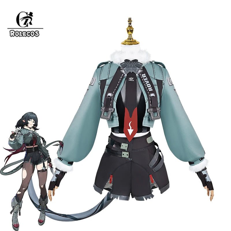 Костюм для косплея Jane Doe из Zenless Zone Zero, униформа агента Jane Doe, женский наряд для Хэллоуина