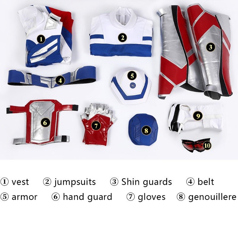 Костюм Сокола - Классическая Синяя Версия | Доступны Индивидуальные Размеры