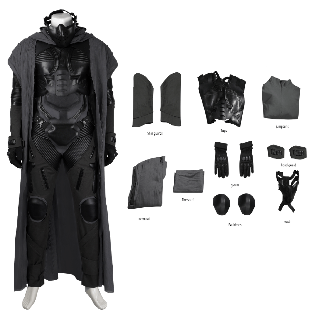 Костюм Пола Атрейдеса из Дюны 2: Фременский стилсьют с доспехами и маской