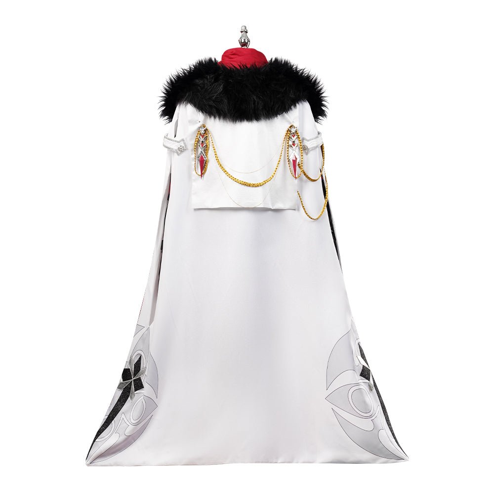 Genshin Impact Плащ Фатуи Костюм для косплея Перр Панталон Тарталья Арлекин Доктор Сандрон Коломбина Регретор