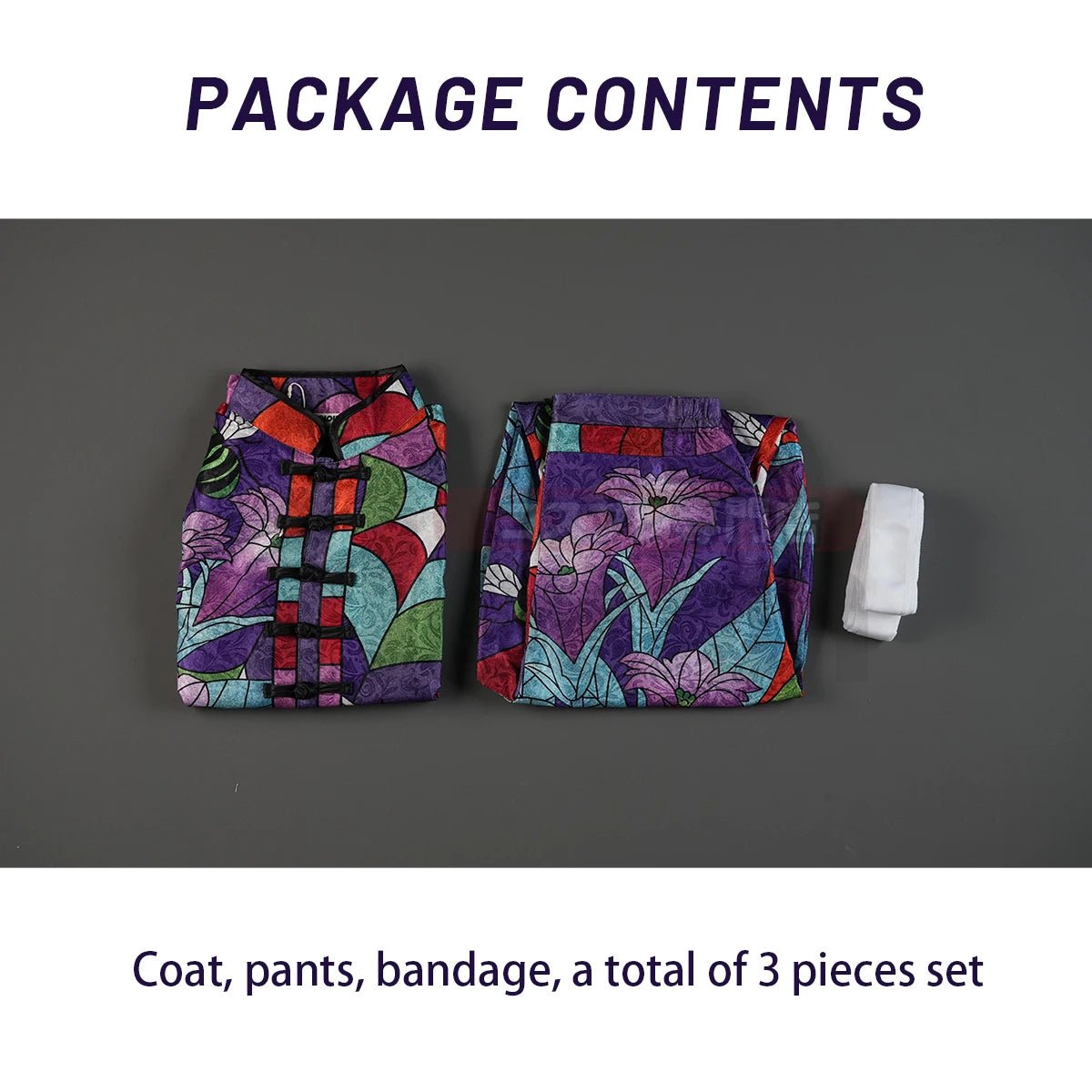 Костюм для косплея Риндо Хайтани из Токио Аниме: парик, куртка с розами, брюки, бинты