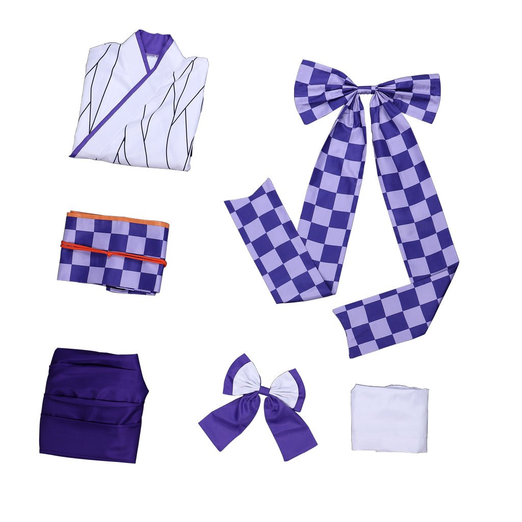 Аниме Косплей Костюм Шинобу Кочо в стиле Лолита с фартуком из 