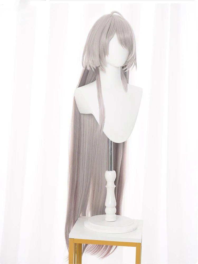 Костюмный парик Acheron из Honkai Star Rail, красные парики смешанного цвета, термостойкие синтетические волосы