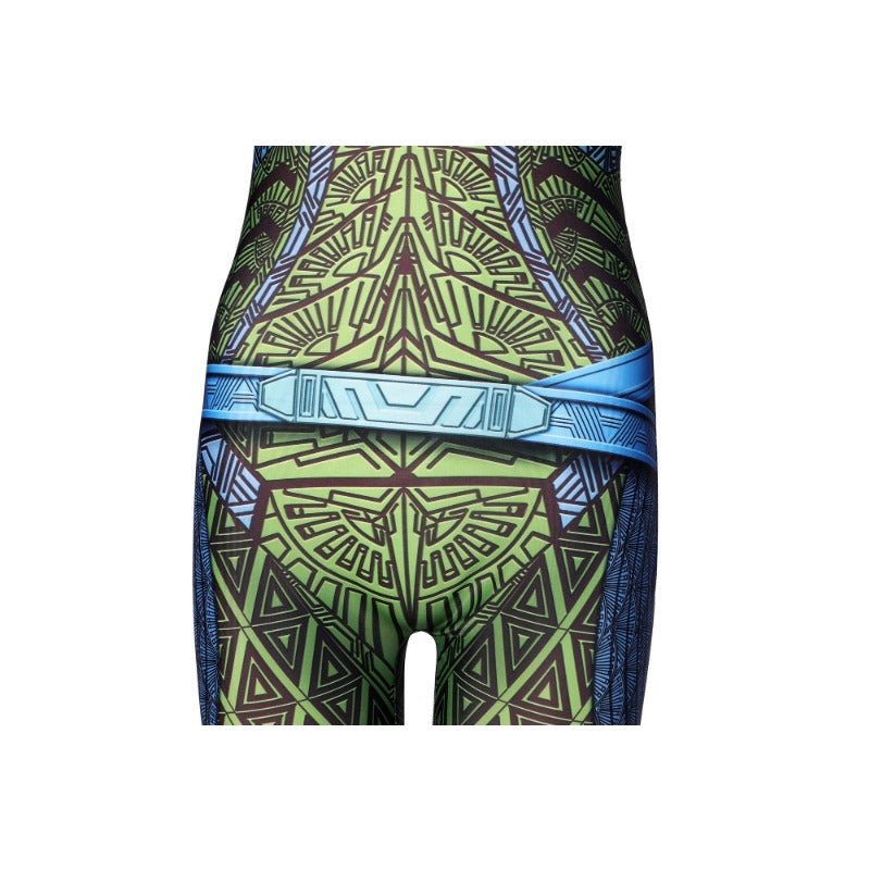 Костюм для косплея Накии из 'Черная Пантера: Ваканда навсегда' - Зентай комбинезон