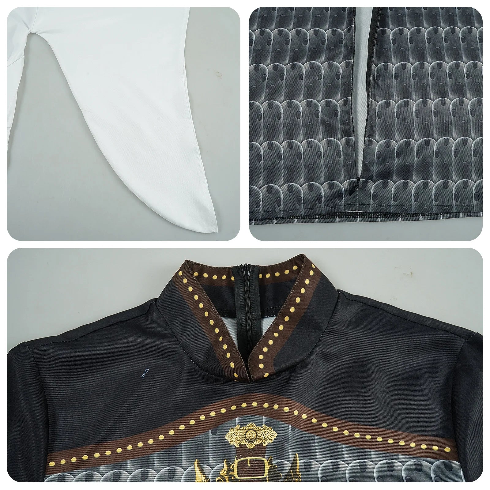 Косплей костюм Эрлан Шен из Черной Легенды Вукон – Боевой костюм Ян Цзянь | Игровая роль для взрослых | Костюм на Хэллоуин