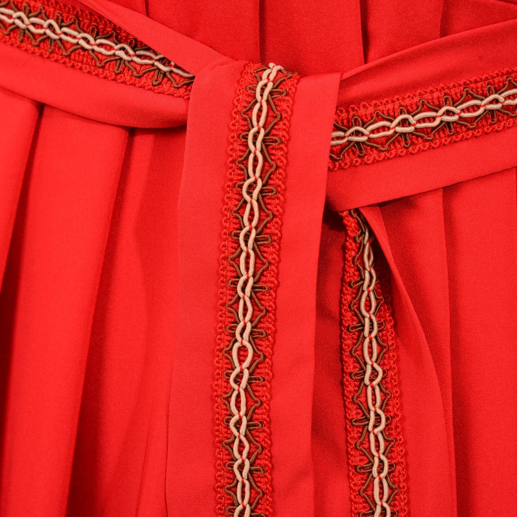 Костюм Баттеркап из фильма 'Принцесса-невеста' для косплея: красное платье с длинными рукавами и V-образным вырезом для свадьбы, бала и праздников