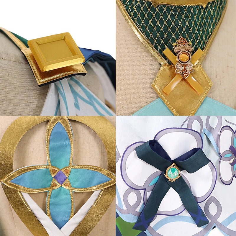 Костюм для косплея Фарузан из игры Genshin Impact, женский наряд на Хэллоуин