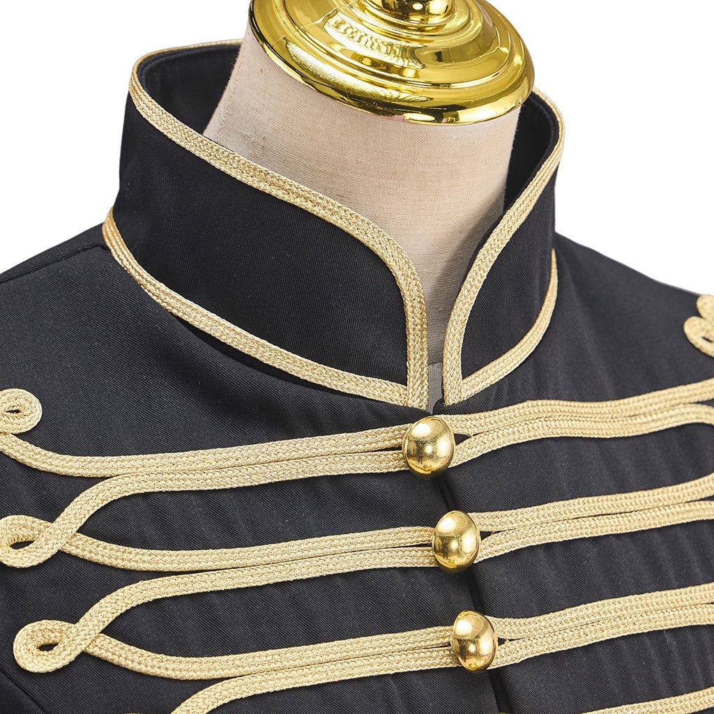 Длинная военная парка в панк-стиле для женщин - Костюм для косплея