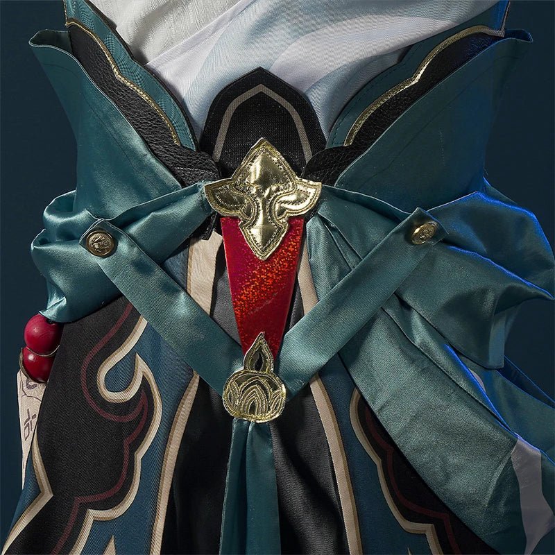 Костюм для косплея Холодный Дракон Молодой Дань Хэн из Honkai Star Rail с рогом дракона