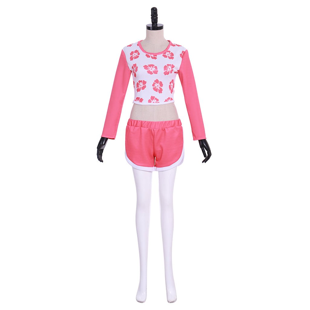 Костюм для косплея D.Va Hana Song Waveracer | Розовый купальник из Overwatch