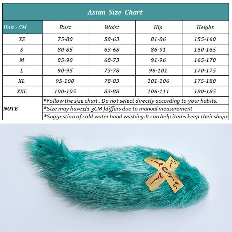 Костюм для косплея Huohuo из игры Honkai Star Rail - Девушка-лисица с Xianzhou Luofu, платье для Хэллоуина, карнавала, вечеринки