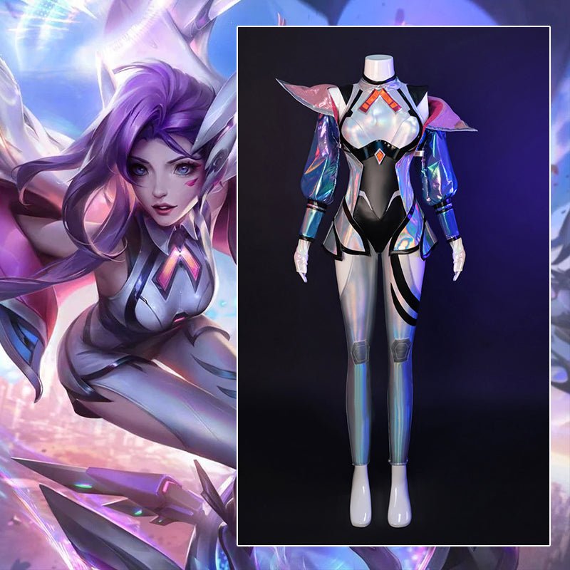 Костюм для косплея LOL Битва Голубь Серафина из игры LOL Anima Squad, новый образ на Хэллоуин