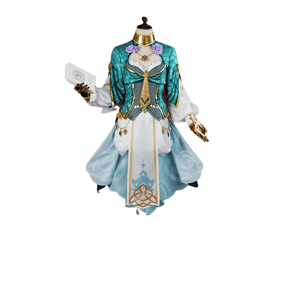 Костюм косплея Лиза Яэ Скрытое Цветение Genshin Impact - Элегантный аниме-образ для женщин