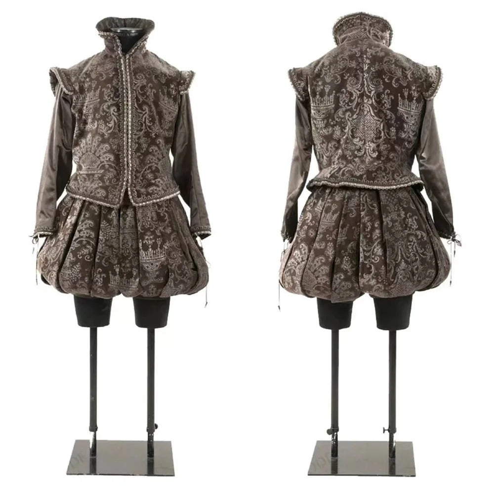 Костюм Тюдоровского Короля 15 века - Костюм для Косплея Ренессанс Нобльмен Принц | Animegrad