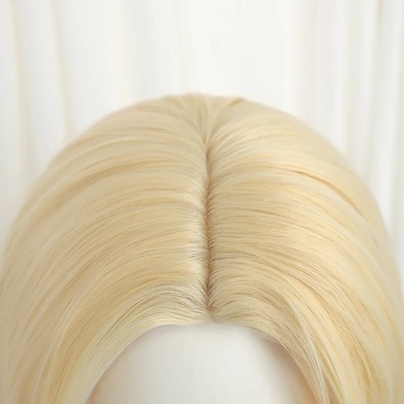 LOL Вечная Легенда Ари Костюмный Парик 75см Желто-Красный