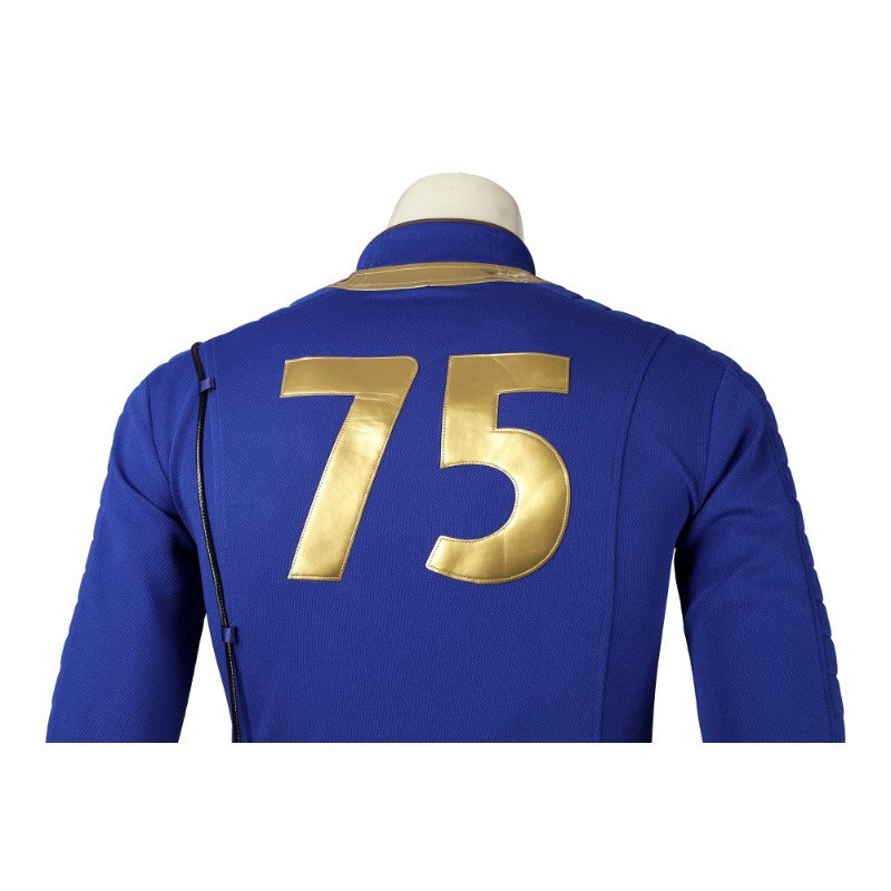 Костюм для косплея Fallout Vault 75 с аксессуарами для Хэллоуина