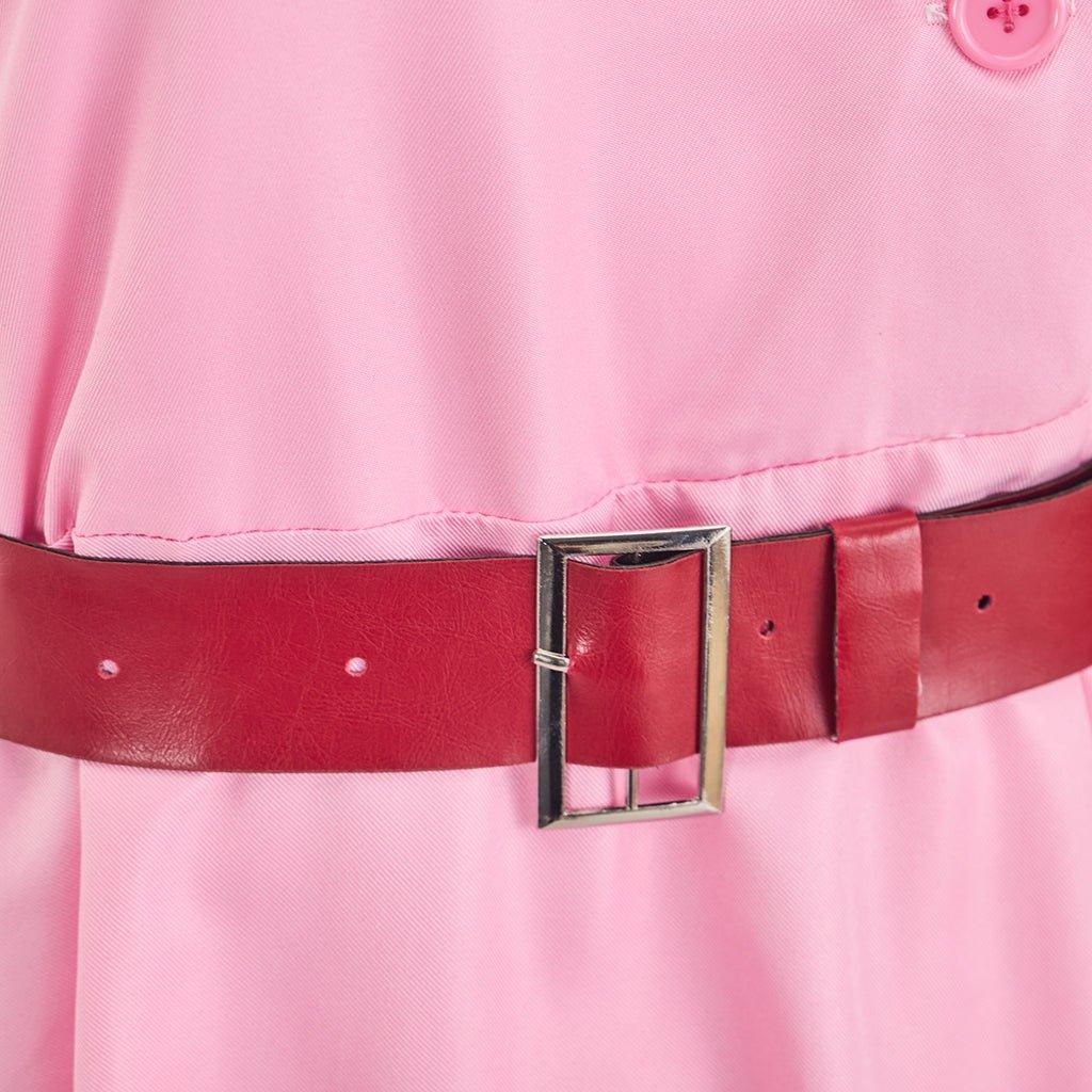 Женский костюм Дотти бейбольной лиги | Розовое платье для косплея на Хэллоуин и тематические вечеринки