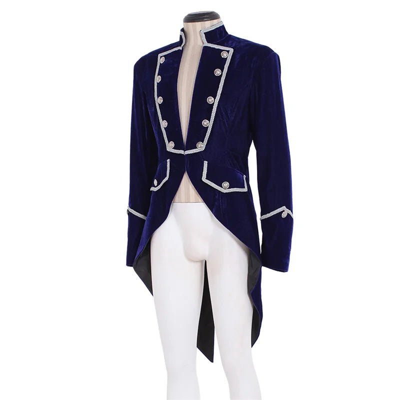 Мужской Викторианский Готический Стимпанк Фрак - Средневековый Костюм для Хэллоуина | Animegrad